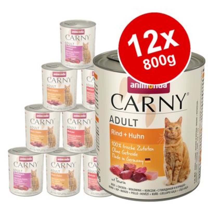 animonda Carny Adult Saver Pack 12 x 800g