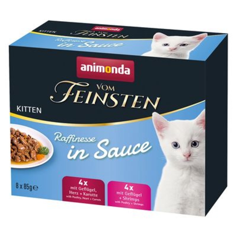 animonda vom Feinsten Kitten Raffinesse in Sauce Mixed Pack
