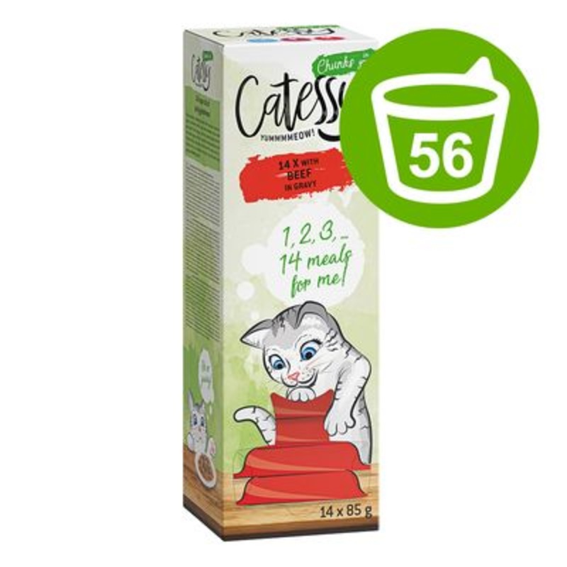 Catessy Chunks in Sauce Saver Pack 56 x 85g