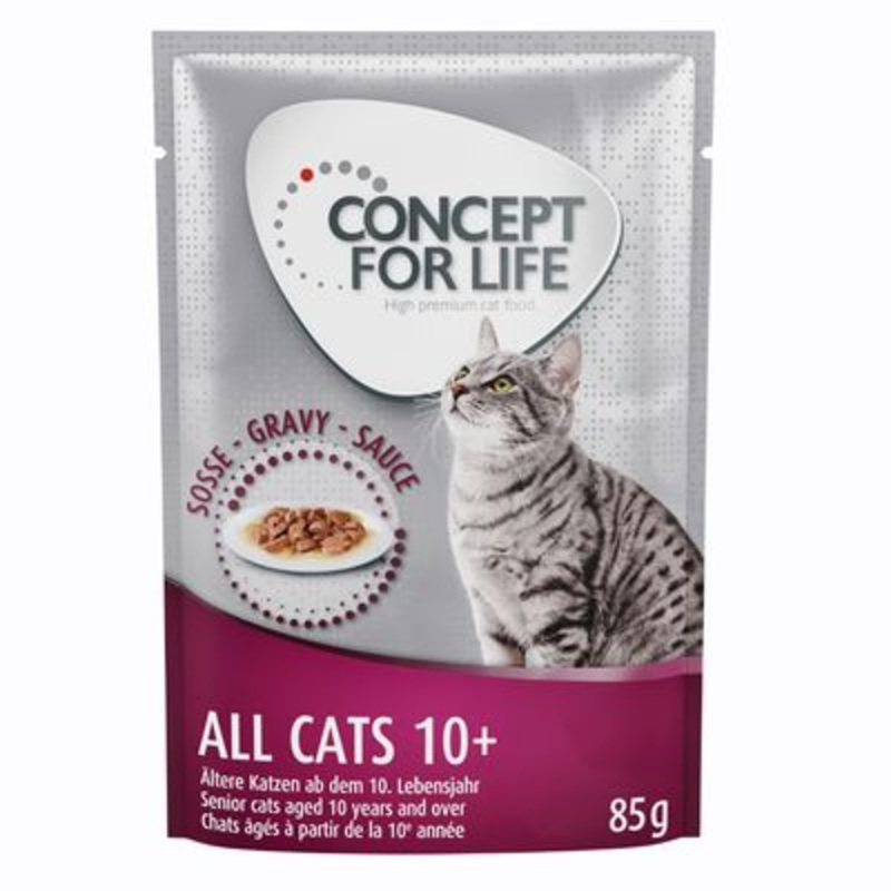 Concept for Life All Cats 10+  in Gravy