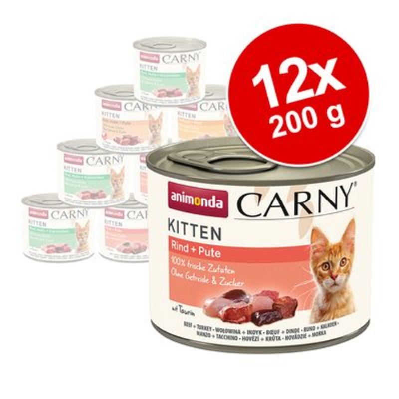 animonda Carny Kitten Mixed Pack 12 x 200g