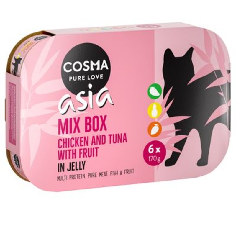 Cosma Asia Fruit in Jelly 6 x 170g