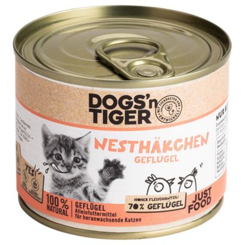 Dogs'n Tiger Junior Cat 6 x 200g