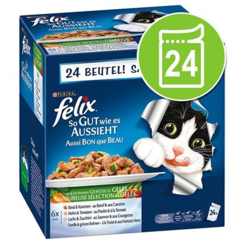 Felix As Good As It Looks in Jelly 24 x 85g