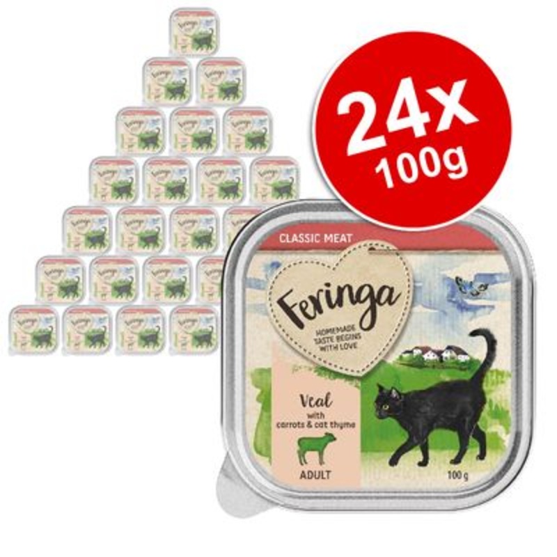 Feringa Classic Meat Menu Trays Saver Pack 24 x 100g