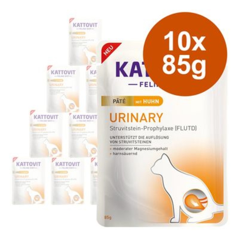 Kattovit Urinary Pat 10 x 85g
