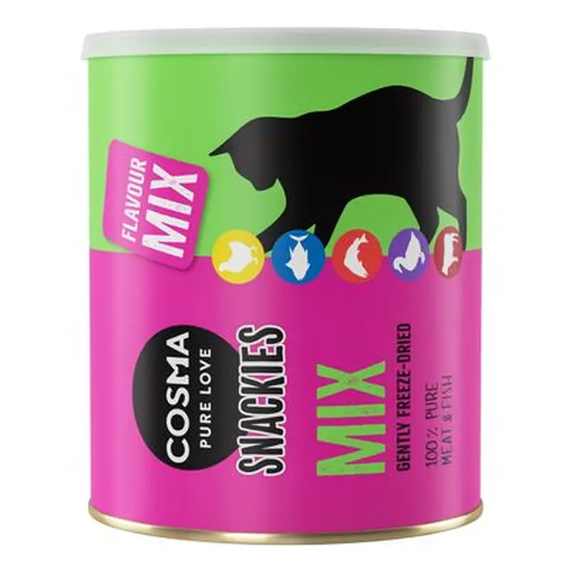Cosma Snackies Cat Treats - 15% Off! * - XXL Maxi Tube: Salmon (150g)