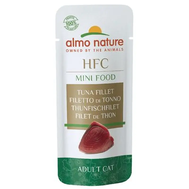 Almo Nature Green Label Mini Food - 5 x 3g - Tuna Fillet