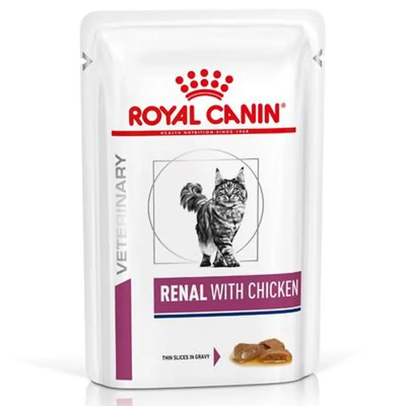 Royal Canin Veterinary - Renal with Chicken - Saver Pack: 48 x 85g