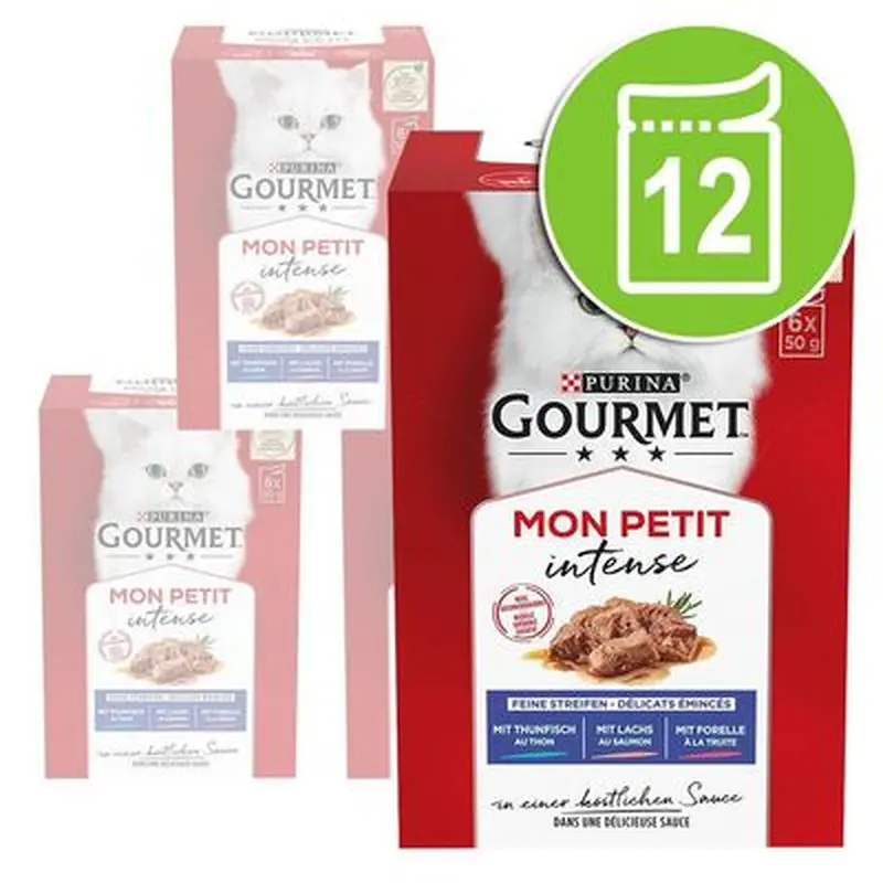 Gourmet Mon Petit Saver Pack 12 x 50g - Beef, Veal, Lamb
