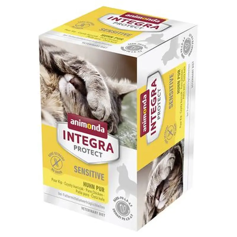 animonda Integra Protect Sensitive 6 x 100g - Pure Chicken