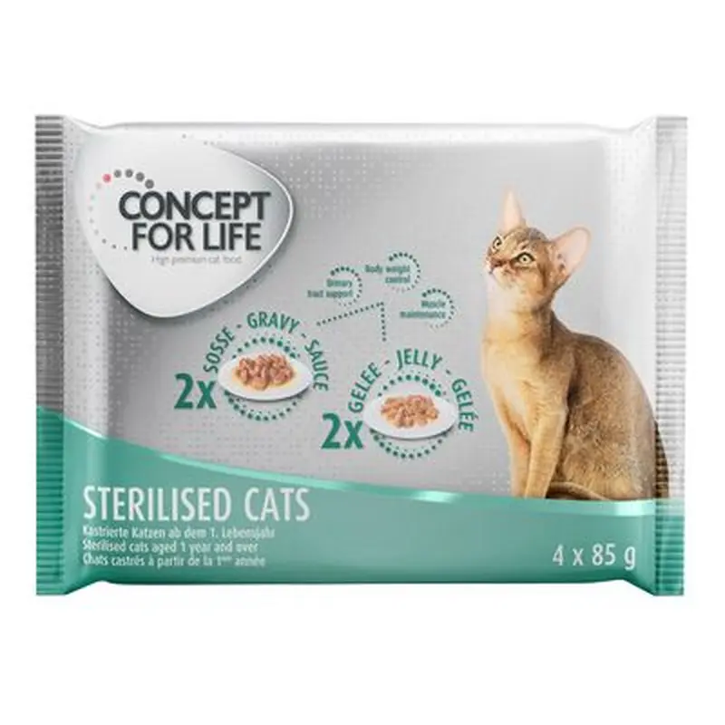 Concept for Life Mixed Trial Pack 4 x 85g - Kitten