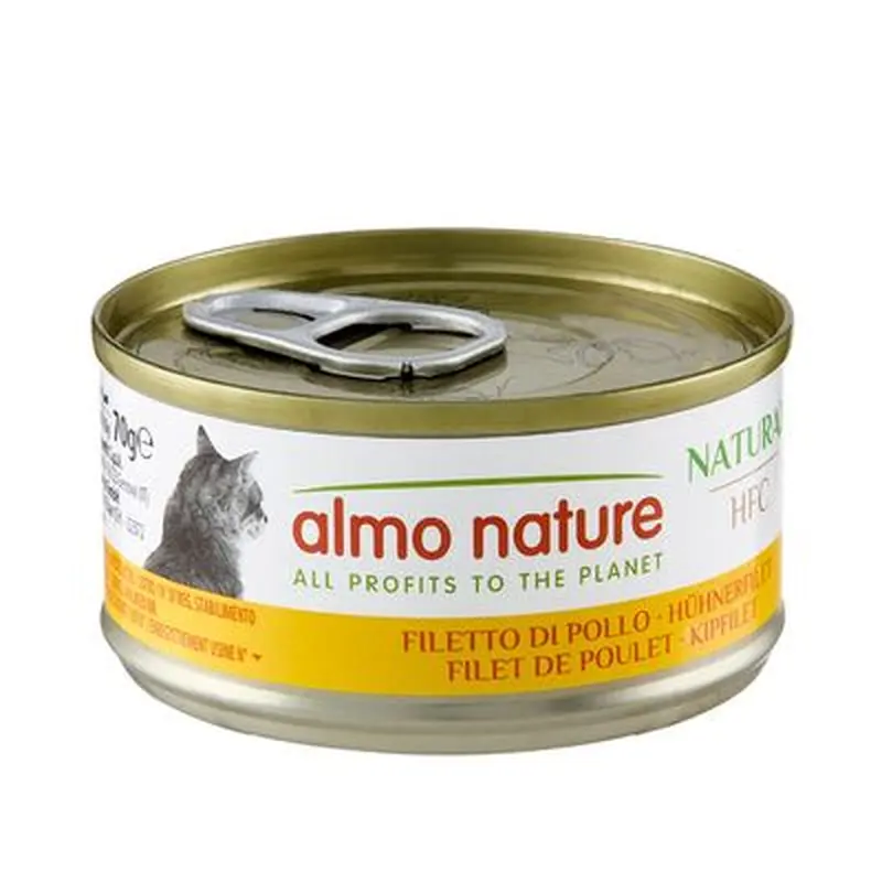 Almo Nature 6 x 70g - HFC Mixed Pack with Chicken (3 Varieties)