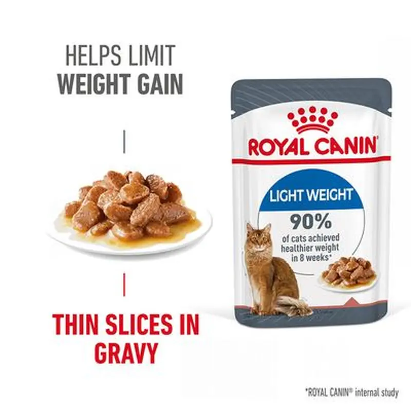 Royal Canin Light Weight Care in Gravy - 24 x 85g