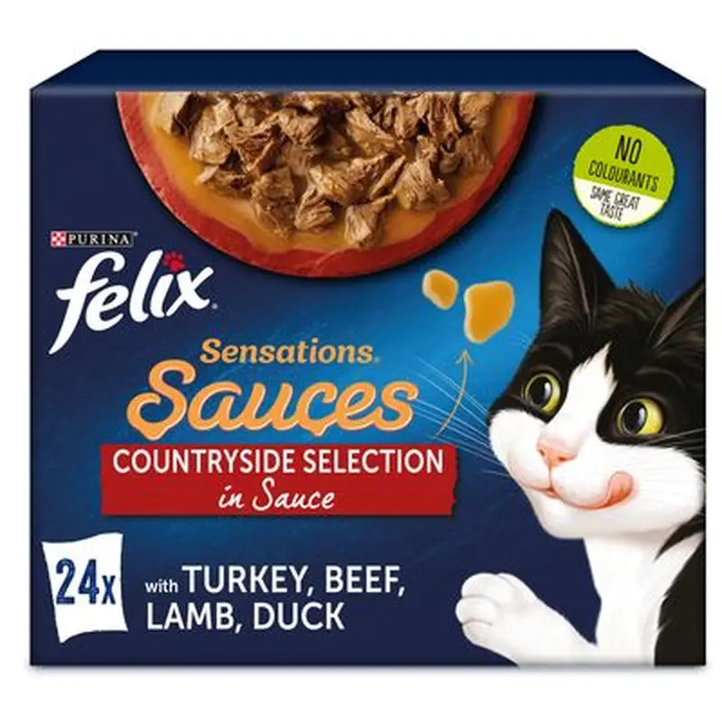 Felix Sensations Sauce Surprise 24 x 85g - Country flavors in Sauce