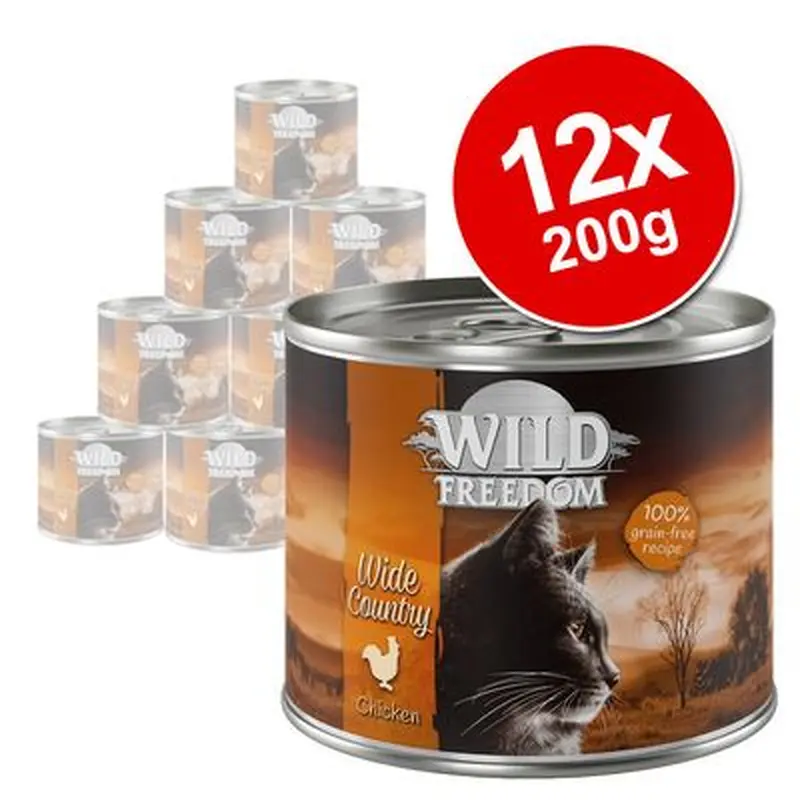 Wild Freedom Adult Saver Pack 12 x 200g - Cold River - Pollock & Chicken