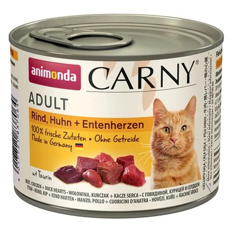 animonda Carny Adult 6 x 200g - Turkey & Chicken Liver