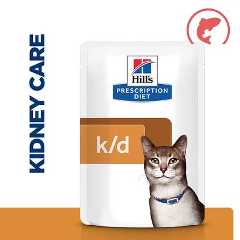Hill's Prescription Diet Feline k/d Kidney Care - Saver Pack: 24 x 85g Beef Pouches