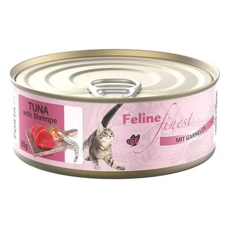 Feline Finest Cat Wet Food 85 g - Tuna with broadleaf