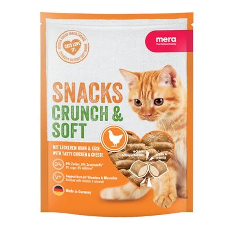 mera Crunch & Soft Chicken & Cheese - 200g
