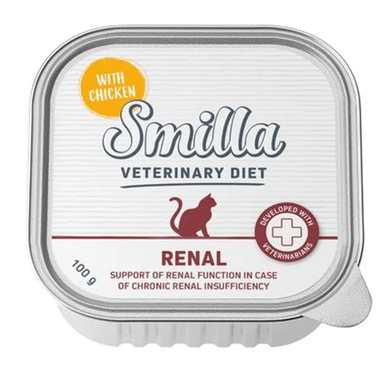 Smilla Veterinary Diet Renal - Saver Pack - with Chicken: 24 x 100g