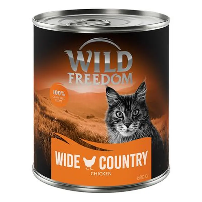 Wild Freedom Adult 6 x 800g - "Cold River" Chicken with Pollock - Grain-Free