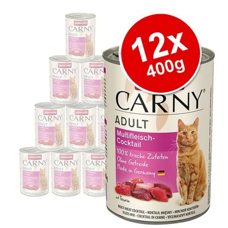 animonda Carny Adult Saver Pack 12 x 400g - Beef & Heart