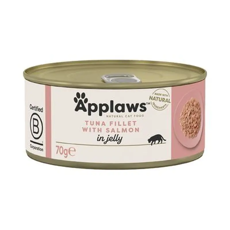 Applaws Cat Food 70g in Jelly - Tuna Fillet (24 x 70g)