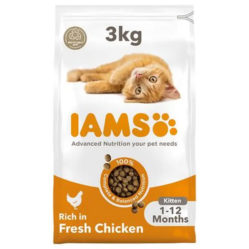 IAMS Advanced Nutrition Kitten with Fresh Chicken - Economy Pack: 2 x 10kg