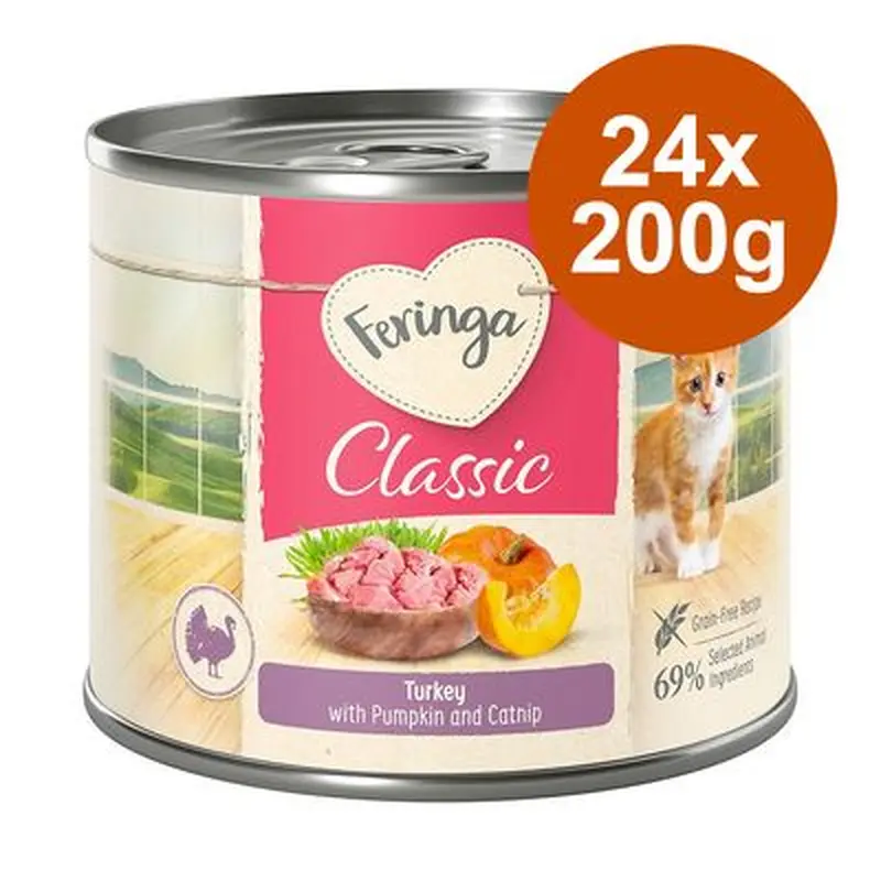 Feringa Classic Menu Kitten Saver Pack 24 x 200g - Mixed Pack: 4 Varieties