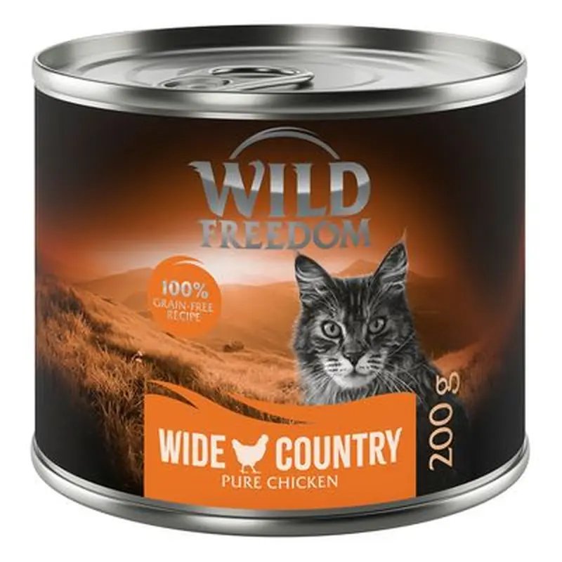 Wild Freedom Adult 6 x 200g - "Deep Forest" Chicken with Game - Grain-Free