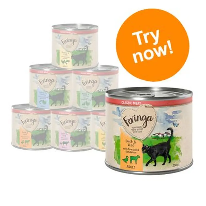 Feringa Classic Meat Menu Mixed Trial Pack - 6 x 200g
