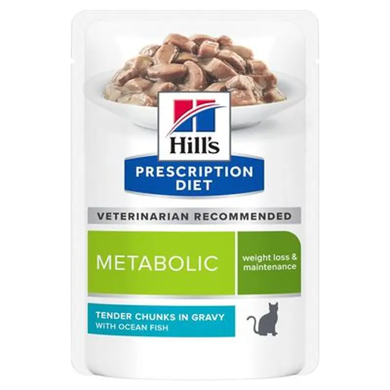 Hills Prescription Diet Metabolic with Ocean Fish - Saver Pack: 48 x 85g