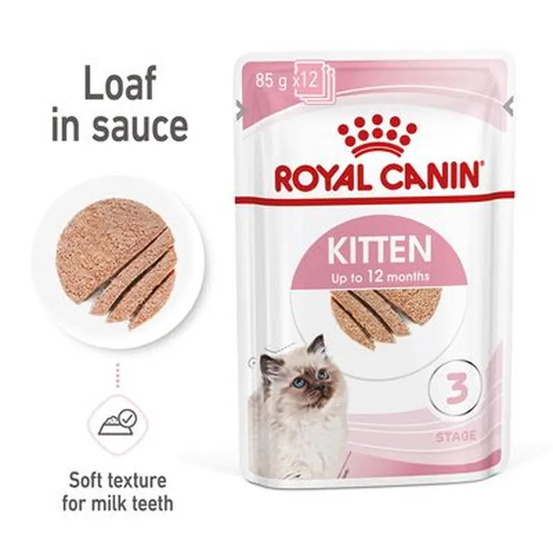 Royal Canin Kitten in Loaf - 12 x 85g