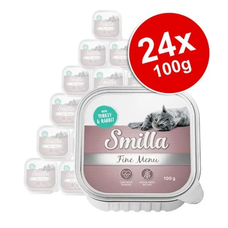 Smilla Fine Menu Saver Pack 24 x 100g - Salmon & Shrimps