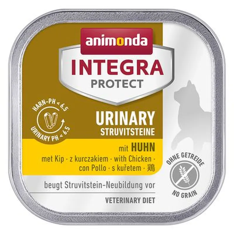 animonda Integra Protect Urinary Struvite Stone 6 x 100g - Chicken