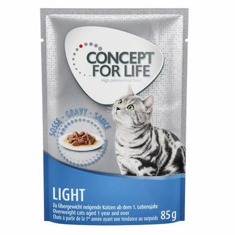 Concept for Life Light  in Gravy - 48 x 85g