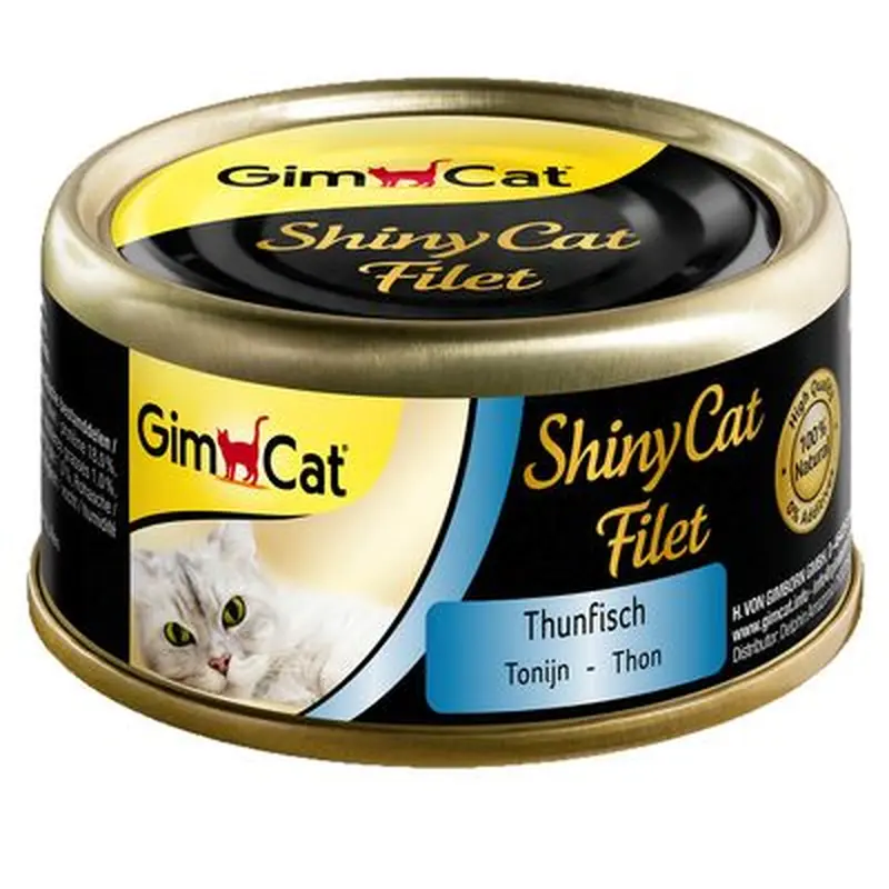 GimCat ShinyCat Cans 6 x 70g - Chicken