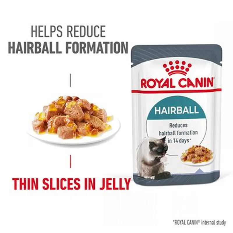 Royal Canin Hairball Care in Jelly - Saver Pack: 48 x 85g