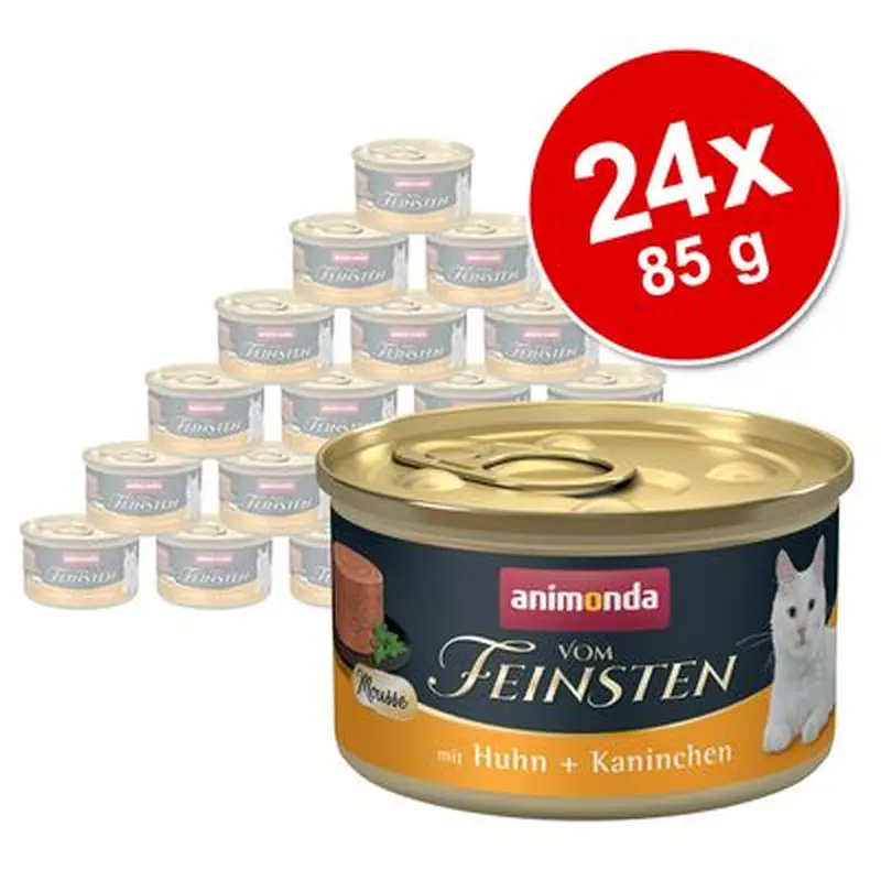 animonda Vom Feinsten Saver Pack 24 x 85g - Chicken & Tuna