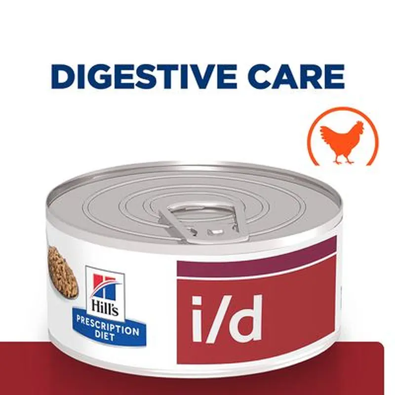 Hill's Prescription Diet Feline i/d Digestive Care - 24 x 156g Cans