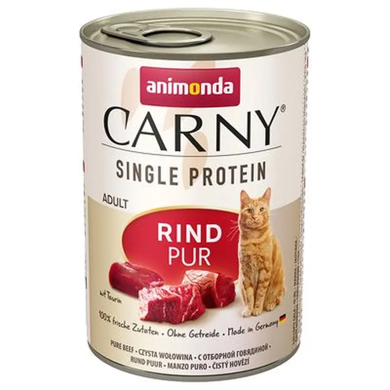 animonda Carny Single Protein Adult 6 x 400g - Pure Beef