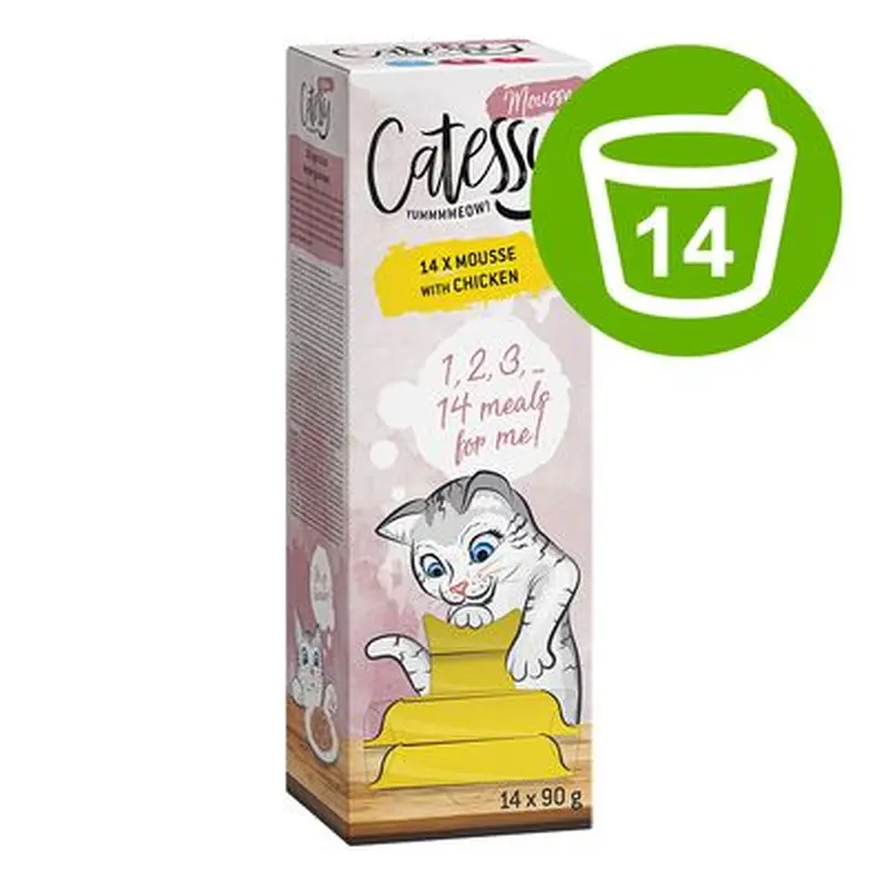 Catessy Mousse 14 x 90g - Veal
