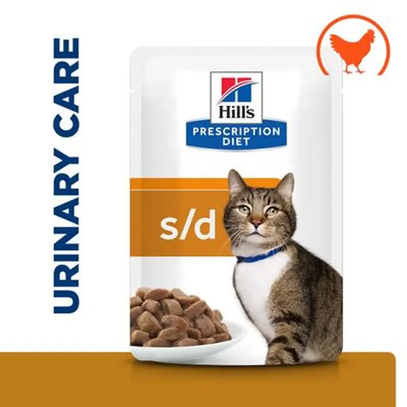 Hill's Prescription Diet s/d Urinary Care with Chicken - 12 x 85g