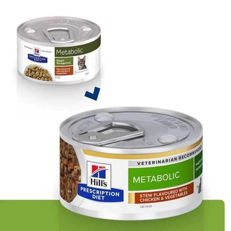 Hills Prescription Diet Metabolic Stew with Chicken & Vegetables - Saver Pack: 48 x 82g