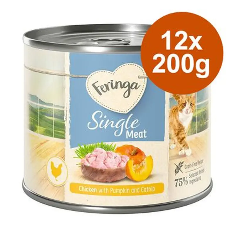 Feringa Single Meat Menu Saver Pack 12 x 200g - Duck with Cottage Cheese & Valerian