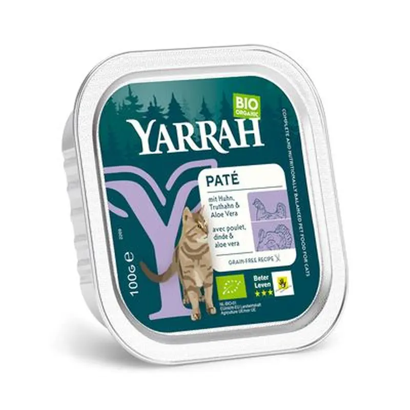 Yarrah Organic Pt 6 x 100g - Organic Beef with Organic Chicory