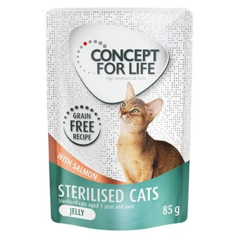12 x 85g Concept for Life Wet Cat Food  Special Price! * - Beauty  in Gravy (12 x 85g)