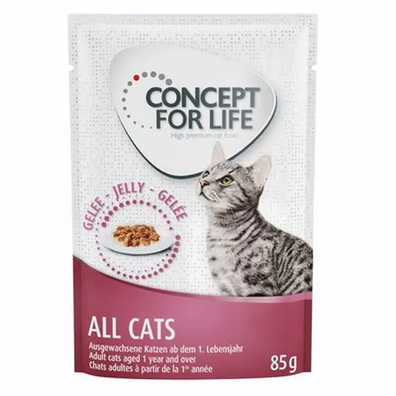 Concept for Life All Cats  in Jelly - 24 x 85g