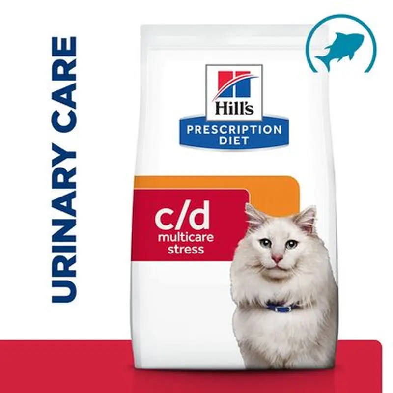 Hill's Prescription Diet Feline c/d Stress Urinary Care - Ocean Fish - 3kg